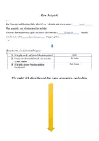 Vorschau - Arbeitsblätter - Wochenende: Lückentext - Deckblatt