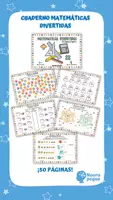 Vista previa - Hojas de trabajo - CUADERNO MATEMÁTICAS DIVERTIDAS - Portada