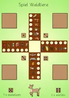 Vorschau - Stationenlernen - Spiel Waldtiere - Seite 3