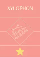 Vorschau - Mal- und Bastelvorlagen - Kreative Klänge - Bastelanleitung Xylophon - Deckblatt