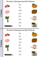 Vorschau - Arbeitsblätter - Miniheft Silben lesen 2 - Seite 3