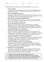 Vorschau - Arbeitsblätter - AB mit Fragen zum Thema "Taschengeld" + Lösungsblatt + Mindmap + Infografiken - Seite 3