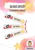 Vorschau - Anderer Materialtyp - Du bist spitze! - Geschenkidee Schüler Wahres Zeugnis - Deckblatt
