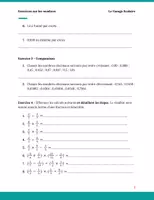 Aperçu - Feuilles d'exercices - Feuille d'exercices sur les nombres (CRPE) - Page 2
