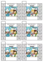 Vorschau - Präsentationen/Tafelbilder - Belohnungskarten Grundschule – Lochkarten Belohnungssystem – Klassentier Eisbärenklasse - Punch Card - Seite 1