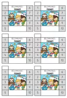 Vorschau - Präsentationen/Tafelbilder - Belohnungskarten Grundschule – Lochkarten Belohnungssystem – Klassentier Faultierklasse - Punch Card - Seite 1