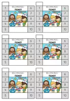 Vorschau - Präsentationen/Tafelbilder - Belohnungskarten Grundschule – Lochkarten Belohnungssystem – Punch Card - Igelklasse - Seite 1