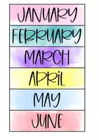 anteprima - Schede informative - Date, Season and Weather BOARD CALENDAR - Pagina 2