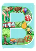 Vorschau - Arbeitsblätter - Lernplakate Poster "Buchstaben" Alphabet Klassenzimmerdeko Buchstabeneinführung - Seite 2