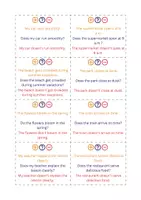 Vorschau - Aufgabenkarten - Simple Present - Task Cards (24 cards) - Seite 2