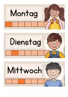 Vorschau - Poster - Wochentage für Klassenkalender - Seite 3