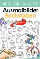 Vorschau - Arbeitsblätter - Buchstaben - Ausmalbilder und Deckblätter für die Buchstabeneinführung - Deckblatt