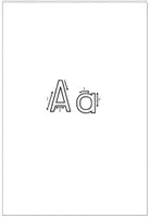 Vorschau - Arbeitsblätter - Buchstaben / Buchstabeneinführung - leere Deckblätter zum selber gestalten - Seite 2