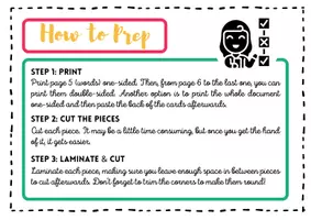 Vista previa - Refuerzo / NEE / Materiales de apoyo - FAMILY LEARNING STATIONS PACK: FLASHCARD AND CARDS - página 3