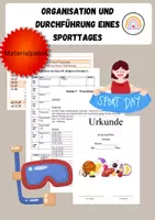 Vorschau - Anderer Materialtyp - Materialpaket Sportfest - Planung und Durchführung - Deckblatt