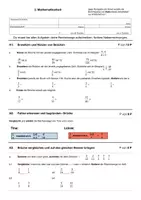 Vorschau - Quiz - Klassenarbeit: Brüche Erweitern/Kürzen/Darstellen - Seite 2