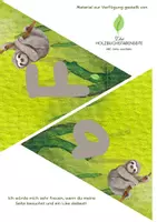 Vorschau - Poster - Faultierklasse Wimpelkette Klassentier - Seite 1