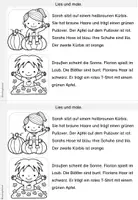 Vorschau - Arbeitsblätter - Lese-Mal-Heft Herbst | Lesen und Malen Klasse 2-3 | Leseverständnis - Seite 2