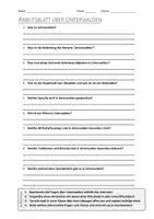 Vorschau - Arbeitsblätter - AB mit Fragen zum Thema "Unterwalden" + Lösungsblatt - Deckblatt