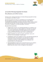 Vorschau - Spiele - 30 kreative Bewegungsspiele: Mit Luftballons und Chiffon Tüchern - Seite 1
