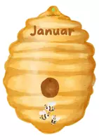 Vorschau - Poster - Geburtstagskalender Bienenklasse - Seite 1