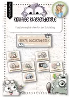 Vorschau - Präsentationen/Tafelbilder - Knuffige Klassendienste (Visualisierungskärtchen) - Deckblatt