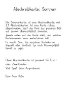 Vorschau - Arbeitsblätter - Abschreibkartei Sommer - Seite 1