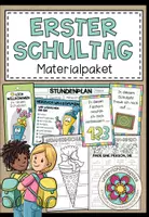 Vorschau - Arbeitsblätter - Erster Schultag nach den Ferien - Komplettpaket - Deckblatt