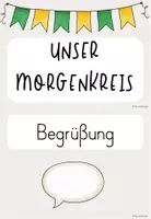 Vorschau - Aufgabenkarten - Morgenkreis: Unser Morgenkreis - Karten - Seite 3