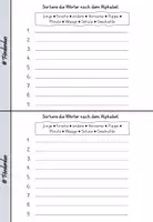 Vorschau - Arbeitsblätter - Miniheft Grundwortschatz "e" - Seite 2