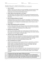 Vorschau - Arbeitsblätter - AB mit Fragen zum Thema "Usedom" + Lösungsblatt - Seite 1