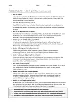 Vorschau - Arbeitsblätter - AB mit Fragen zum Thema "Vaduz" + Lösungsblatt - Seite 1