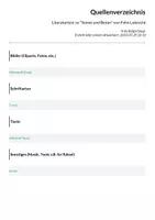 Vorschau - Arbeitsblätter - Literaturtest zu "Sonne und Beton" von Felix Lobrecht - Seite 1