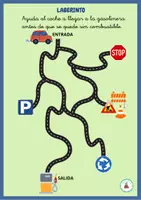 Vista previa - Tarjetas / Manipulativos - Los medios de transporte. Cuaderno de actividades - página 2