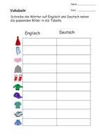 Vorschau - Stundenentwürfe - Arbeitsheft Kleidung Englisch - Arbeitsblätter inkl. Mini-Buch - Seite 2