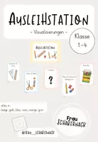 Vorschau - Bildkarten - Ausleihstation: Schilder - Deckblatt
