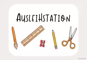 Vorschau - Bildkarten - Ausleihstation: Schilder - Seite 3