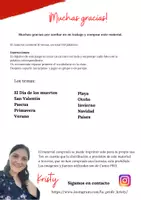Vista previa - Juegos / Gamificación - 10 temas durante todo el año escolar (Dominó) - página 1