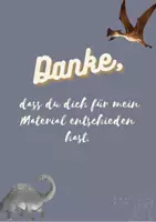 Vorschau - Poster - Plakat Klassenarbeitstermine - Dino-Motto - Seite 2