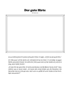 Vorschau - Arbeitsblätter - Der gute Hirte - Seite 2