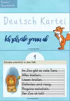 Vorschau - Aufgabenkarten - Abschreibkartei Genau abschreiben Grundschrift - Seite 1