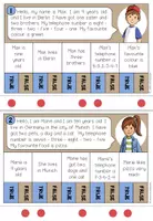 Vista previa - Hojas de trabajo - NICE TO MEET YOU - First texts in English (10 Reading Comprehensions) - página 1
