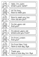 Vista previa - Refuerzo / NEE / Materiales de apoyo - NICE TO MEET YOU - Dialogue to order (English for Beginners) - página 2