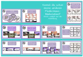 Vorschau - Poster - editierbarer Stundenplan Fledermausklasse #Klassentier - Seite 2