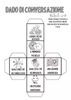 anteprima - Giochi - Dado di conversazione: "Le mie vacanze" - Pagina di copertina