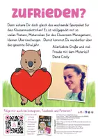 Vorschau - Mal- und Bastelvorlagen - Wombatklasse Klassentier Wombat Lobkärtchen Stempelkarte - Seite 3