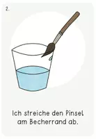 Vorschau - Fördermaterial/Inklusion - Flashcards - Malen mit dem Pinsel - Seite 2