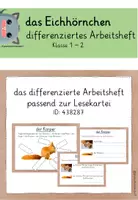 Vorschau - Unterrichtsreihen - Eichhörnchen Arbeitsheft Klasse 1-2 - Seite 1