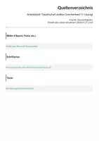 Vorschau - Arbeitsblätter - Arbeitsblatt "Gesellschaft antikes Griechenland" (+ Lösung) - Seite 3
