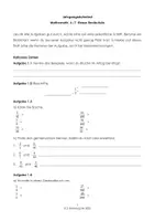 Vorschau - Test - Jahrgangsstufentest: Mathe 6./7. Klasse (Realschule) inkl. Lösungen & Feedbackbogen - Seite 2